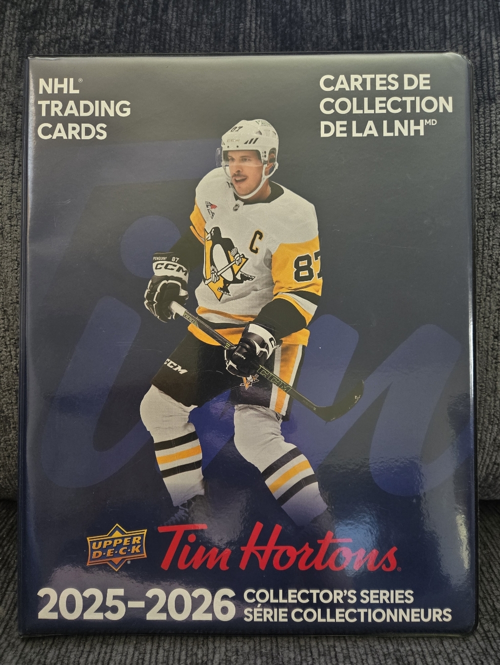 Tim Hortons 2025-2026 NHL Trading Cards Collector's Series Binder D